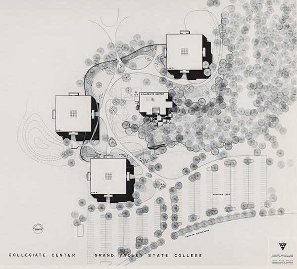 Architectural Plan of the Great Lakes Plaza